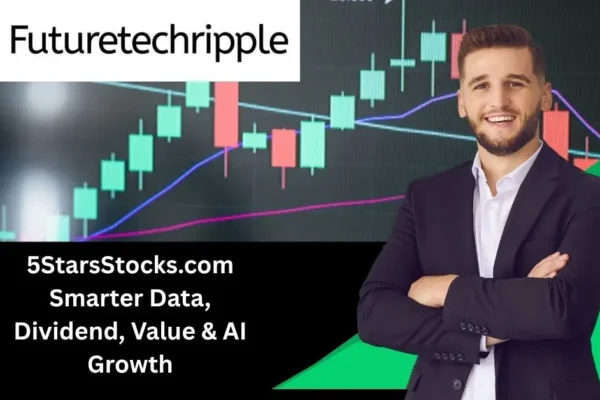 5StarsStocks.com smart investing insights showing data-driven AI stock growth chart by FutureTechRipple.