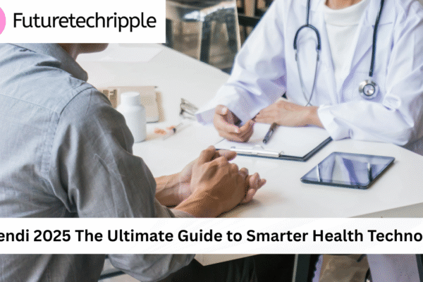 Fonendi 2025: The Ultimate Guide to Smarter Health Technology blog header image by futuretechripple showing Doctor healthcare. Professional medical doctor in white uniform